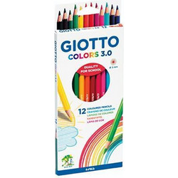 Giotto Colors 3.0 Ξυλομπογιές Σετ 12τμχ