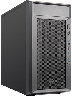 Silverstone Fara 311 Black Micro Tower Κουτί Υπολογιστή