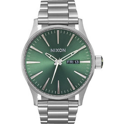 Nixon Sentry SS Ανδρικό Ρολόι με Ασημί Μεταλλικό Μπρασελέ A356-5072-00