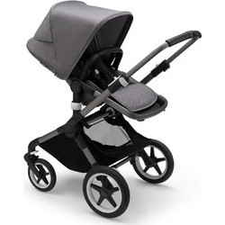 Bugaboo Fox 3 Complete Καρότσι Μωρού Black Grey Melange