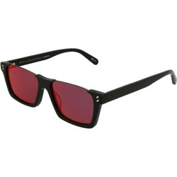 Stella McCartney SC 0228S 003 Γυναικεία Γυαλιά Ηλίου Τετράγωνα Κοκάλινα Μαύρα με Ροζ Φακό