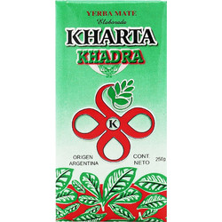 Kharta Khadra Yerba Mate Tea (Μάτε Τσάι) Πράσινη Συσκευασία 250gr