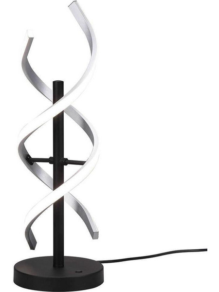Trio Lighting 541810205 Πορτατίφ LED Ασημί Μαύρο Π13.5xΥ48.5cm