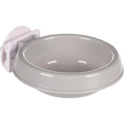 Πλαστικό Μπολ φαγητού ή νερού Flamingo Kerry Round 300ml Γκρι