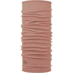 BUFF MERINO MIDWEIGHT NECKWARMER 113022.341.10.00-MELANGE ROSEWOOD Ροζ