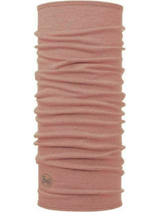 BUFF MERINO MIDWEIGHT NECKWARMER 113022.341.10.00-MELANGE ROSEWOOD Ροζ