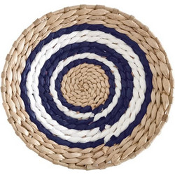 325487 ΔΙΣΚΟΣ BOHO ΔΙΑΚΟΣΜΗΤΙΚΟΣ ΨΑΘΙΝΟΣ ΦΥΣΙΚΟ/ΛΕΥΚΟ/ΜΠΛΕ O30ΕΚ