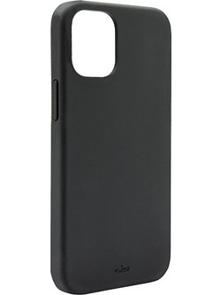 Puro Silicone Back Cover Black (iPhone 13 Pro Max)