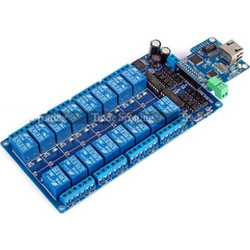 16ch Relay with Controller for Android / iOS