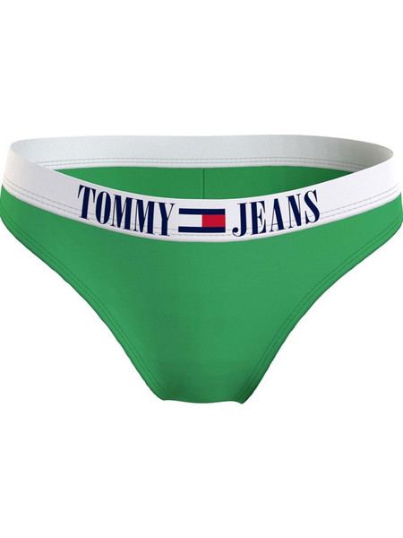 Tommy Jeans Bikini Slip Πράσινο UW0UW04451-LY3