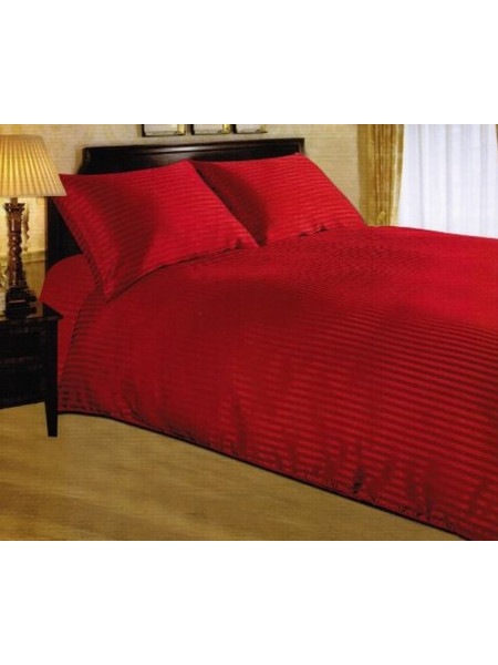 Σετ Πάπλωμα Βαμβακοσατέν King Size (Π: 260cm x Μ: 240cm) - 2020249614 Μονόχρωμο Κόκκινο