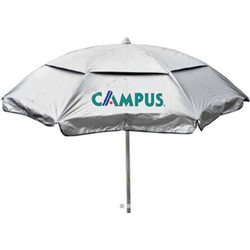 Campus Ομπρέλα Θαλάσσης με UV Προστασία Ασημί 2m 371-0919