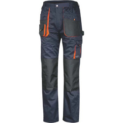 546 Fageo Trousers Navy/Orange