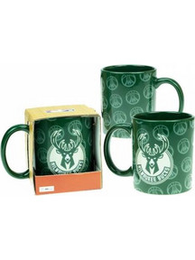 BMU Κούπα Κεραμική NBA Milwaukee Bucks 350ml