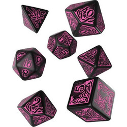 Q Workshop Call of Cthulhu 7th Edition - Black & Magenta Dice Set 7τμχΚωδικός: 27860726