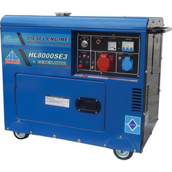 Hailin Hl8000SE3 Αθόρυβη Γεννήτρια Πετρελαίου Τριφασική με Μίζα 7.5KVA