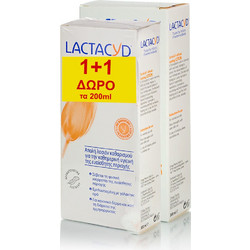 Lactacyd Classic Intimate Lotion Λοσιόν Καθαρισμού 200ml + 300ml
