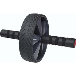 HMS Exercise Wheel Black WA04