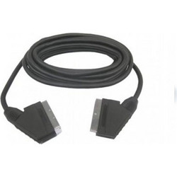 Καλώδιο Engel Scart-Scart AV0974 3m μαύρο με 21 καρφίτσες - AS-AV0974