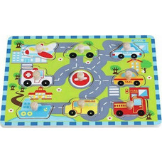 Παιδικό Puzzle Jumini Αυτοκίνητα 9 Κομμάτια