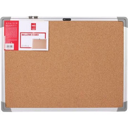 Deli Πίνακας Φελλού Με Μεταλλικό Πλαίσιο 90x120cm