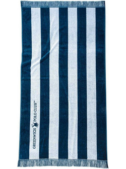 Greenwich Polo Club 3725 Πετσέτα Θαλάσσης Μπλε 90x170cm