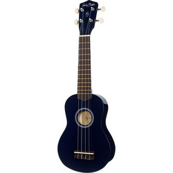 Harley Benton UK-12 Soprano Black με Θήκη