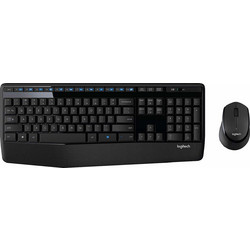 Logitech MK345 Black Ασύρματο Σετ Πληκτρολόγιο & Ποντίκι
