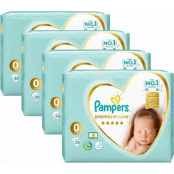Pampers Premium Care No0 0-3kg 120τμχ