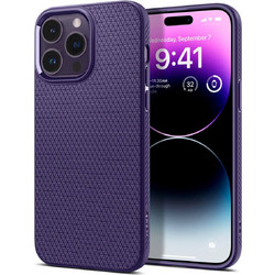 Spigen Liquid Air Back Cover Deep Purple (iPhone Apple 14 Pro Max)