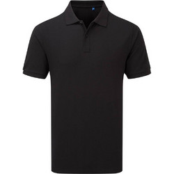 Premier Essential PR995 200gsm Ανδρική Μπλούζα Polo Κοντομάνικη Μαύρη