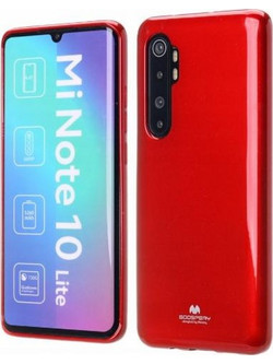 Θήκη κινητού Mercury Jelly for Xiaomi Mi Note 10 Lite Red