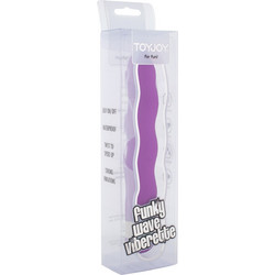 ToyJoy Funky Wave Δονητής 18cm Μωβ