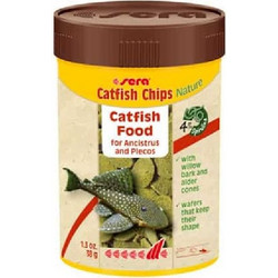 Sera Catfish Chips Wafers with Wood 100ml