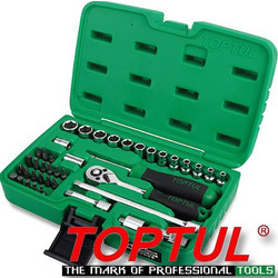 Toptul GCAI4102 Σετ 1/4 καστανια 41τεμ