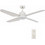 Beacon Lucci Air Aria IR Ανεμιστήρας Οροφής 122cm 47W με Φως & Τηλεχειριστήριο Λευκός