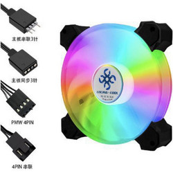 Ανεμιστηράκι Υπολογιστή 5V RGB 4 PIN 120x25mm 11 BLADES 1τμχ