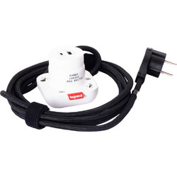 Βάση Electron 1 USB A+C Λευκό Με Καλώδιο Incara