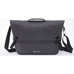 Odzu Smart Messenger Τσάντα Laptop Ώμου 15" Grey
