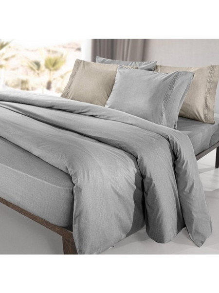Guy Laroche Σεντόνι King Size Βαμβακερό 270x280 Color Plus Silver