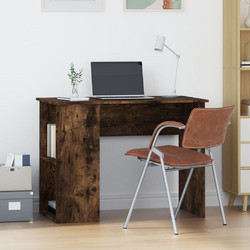vidaXL Γραφείο Ξύλινο με Βιβλιοθήκη 100x55x75cm 823029