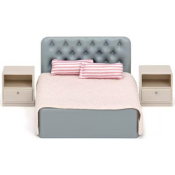 Lundby Σετ με Έπιπλα Υπνοδωματίου για Κουκλόσπιτο