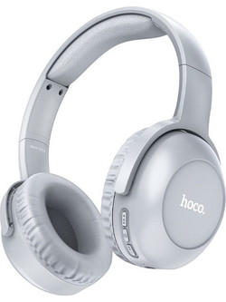 Hoco W33 Ασύρματα Bluetooth Ακουστικά Over Ear Γκρι