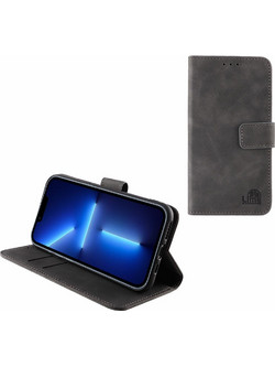 Lime Θηκη Iphone 13 Pro Max 6.7'' Essential Magnet Book Stand Clip GREY