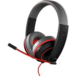 Gioteck XH-100S Gaming Headset Over Ear Black Red