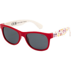Invu Παιδικά Γυαλιά Ηλίου Polarized Κόκκινα Λευκά K2302 D