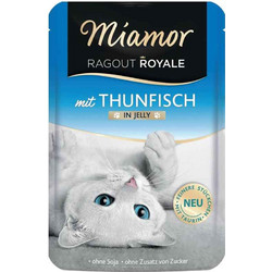 Finnern Miamor Adult Ragout Royale with Tuna in Jelly 100gr