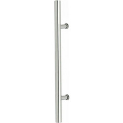 Import Hellas Λαβή Εξώπορτας M-8028 600mm Ματ Νίκελ - 0036.9923