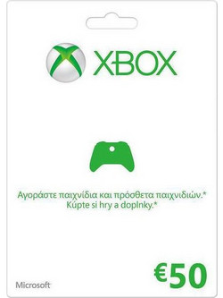 Microsoft Xbox Live 50€ Prepaid Card