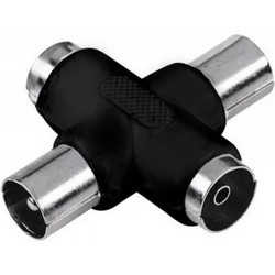 Μετατροπέας 2 x Coaxial male σε 2 x Coaxial female 6SI2058
